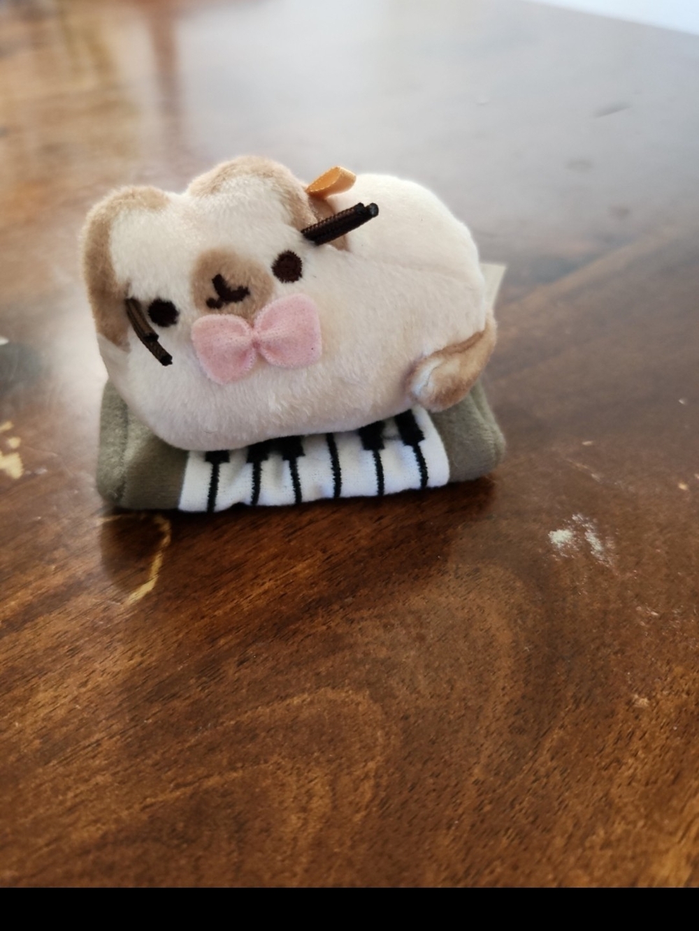GUND Pusheen Mini Plush Series 3 Places Cats Sit Keyboard Piano missing chain